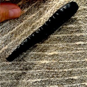 Veronica Beard leather and tweed baseball tunic